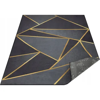 Koberec Koberec obdélníkový vícebarevný 120x170 cm s krátkým vlasem protiskluzový