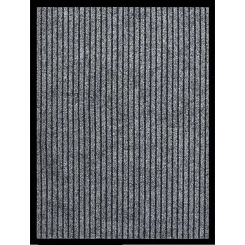 Rohožka Rohožka před dveře jehličková filcová, protiskluzová, šedé pruhy, 6