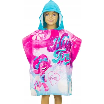Trollové TROLLS PONČO OSUŠKA KOUPACÍ PONČO