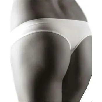 Kalhotky Dámské bezešvé tanga Novia string bílá L/XL