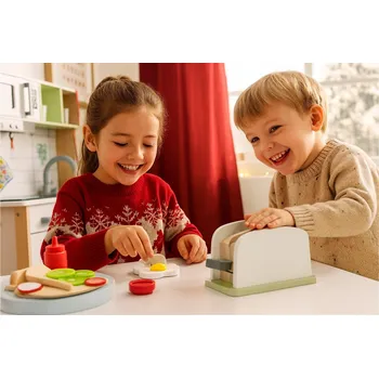 Dřevěná hračka Dřevěný Toustovač LUPILU