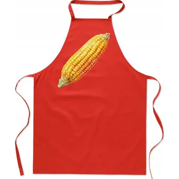 Kuchyňská zástěra Kuchyňská zástěra Kukuřičný Klas Zelenina Módní potisk Dárek