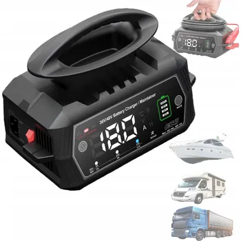 Nabíječka baterií Usměrňovač Ideal 36V 48V PRO AKUMULÁTORY START-STOP AGM LiFePO4 GEL