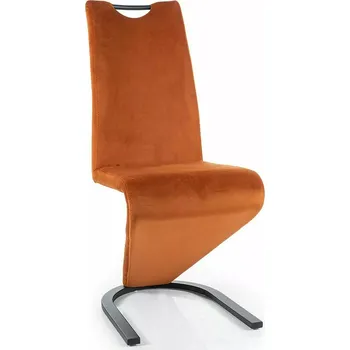 Jídelní židle Signal Jídelní židle H-090 VELVET | skořicová