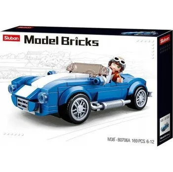 ostatní stavebnice Stavebnice Sluban auto, 169 dílků