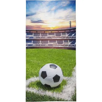 Plážová osuška, Fotbalový míč, 70 x 140 cm