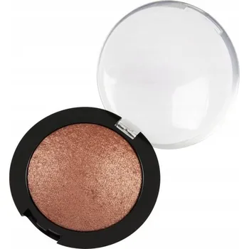 Přípravek na oči Minerální Zapékaný Oční Stín 33- Bronzovohnědý se Stříbrným Třpytem
