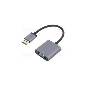 Video kabel Adaptér DisplayPort 1.1 šedá Vlastnosti Full HD