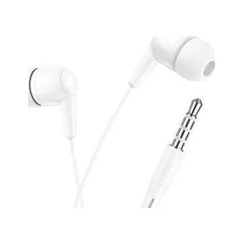 Sluchátka HOCO drátová sluchátka Jack 3,5 mm s mikrofonem M97 białe