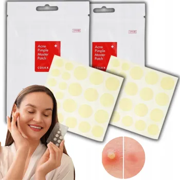 Léčba akné NÁPLASTI NA AKNÉ A PUPÍNKY TENKÉ COSRX – 48 KS PIMPLE MASTER PATCH