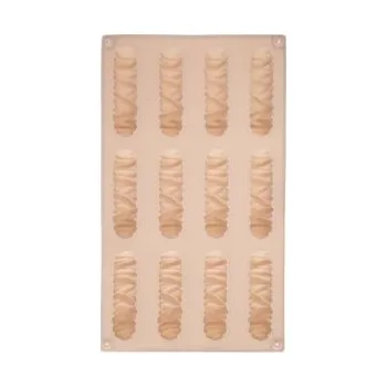 Forma na pečení Forma silikon tyčinky kulaté 12 béžová