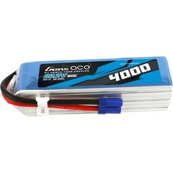 Baterie Gens Ace 4000mAh 22,2V 60C 6S1P EC5