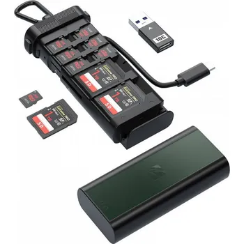 Příslušenství pro datový nosič Čtečka karet Duo SD, TF Freewell