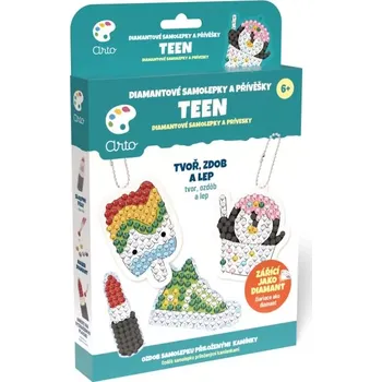 kreativní sada Arto diamantové samolepky a přívěsky – Teen kreativní sada