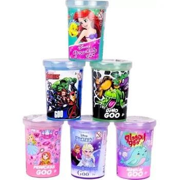 Modelovací hmota sliz disney – 6 motivů