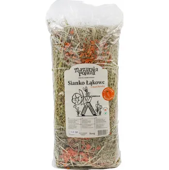 Krmivo pro hlodavce Mazurska Polana pochoutky seno 0,8 kg křeček, králík, myš, morče
