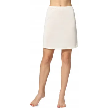 Dámské šaty Bellivalini Dámská spodnička pod šaty ke kolenům viskóza BLV-ME Ecru L