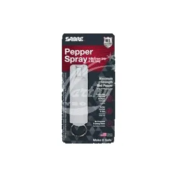 Zábavní pyrotechnika Obranný spray SABRE RED, malý flakon, světle šedý