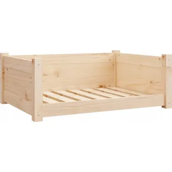 Pelíšek pro psa Pelíšek z masivního borovicového dřeva 75,5x55,5x28 cm