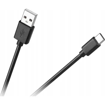 Datový kabel Kabel Cabletech USB - USB typ C, 1,5 m, černý