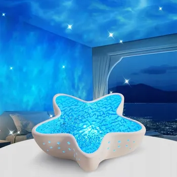 Projekční technika GWIAZDA MORSKA PROJEKTOR LED 7 BAREV S 1200MAH BATERIEMI