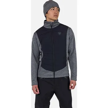 Pánská mikina Rossignol CLASSIQUE HYBRID CLIM pánská lyžařská mikina se zipem M