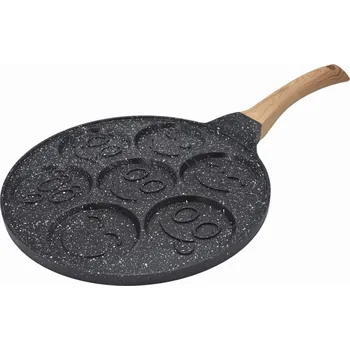 Pánev Pánev na vejce a lívance Krisberg OBLIČEJE - EMOTIKONY 26 cm s nepřilnavým povrchem