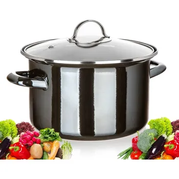 Hrnec Hrnec tradiční Domosfera Banquet Metallic černý 6 l