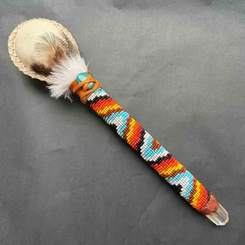 Hudební nástroj pro děti Maraca - chřestidlo Shipibo Visiones - Arco