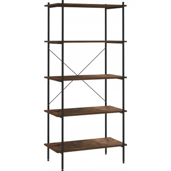 Knihovna Regál G05V 5 cm x 5 cm x 5 cm dub