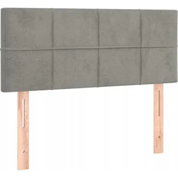 Čelo postele sametové 80x78/88 cm, tmavě šedé