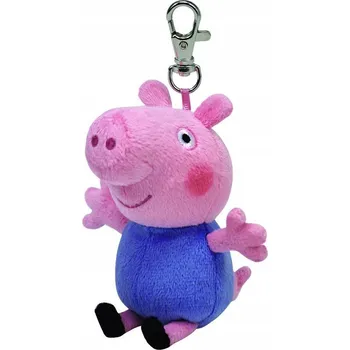 plyšák Plyšová Hračka Beanie Babies prasátko Peppa George přívěsek TY