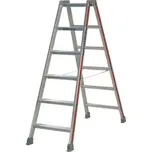 Schůdky oboustranné hliníkové 2x6 příček Hymer