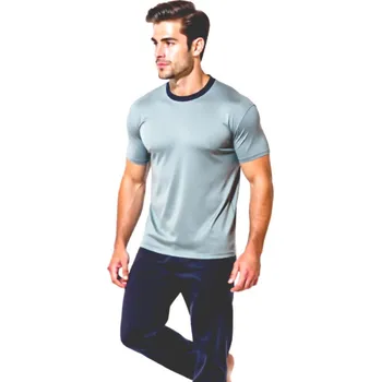 Pánské pyžamo Pánské Pyžamo Dlouhé FOLTÝN PD 23 Velikost: M