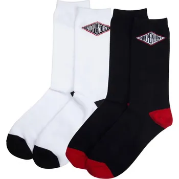 Pánské ponožky independent Pánské ponožky summit socks (2 pair pack) white - black
