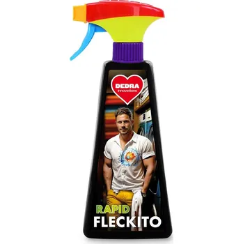 Prací gel FLECKITO | Sprej na skvrny před praním | RAPID | účinkuje za 3 minuty | 500 ml