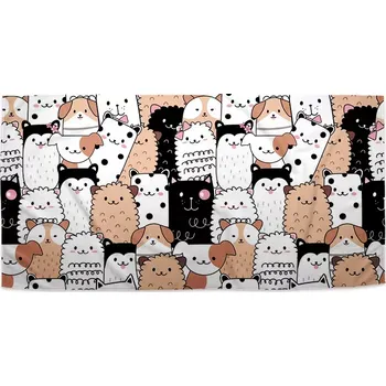 Osuška Sablio Ručník Roztomilá zvířátka - 50x100 cm