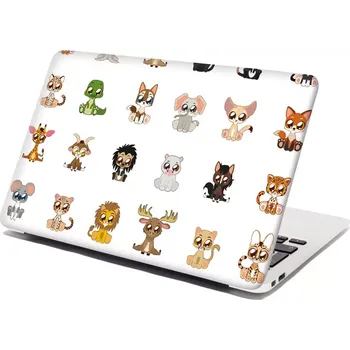 samolepka Sablio Samolepka na notebook Zvířátka 4 - 29x20 cm