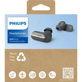 Sluchátka Philips TAT6908BK/00 In-ear Wireless Headphones