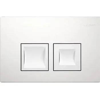 Splachovací tlačítko Geberit, splachovací tlačítko pro modul Delta35, UP100, bílá, 115.135.11.5