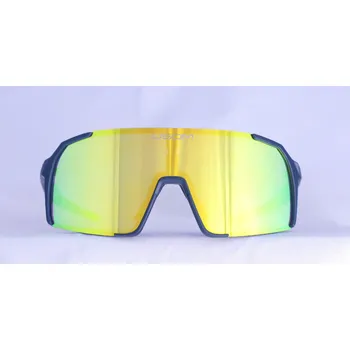 Sluneční brýle Sportovní sluneční brýle USOM - junior barva: Černá, Barva skel: Neonově žlutá