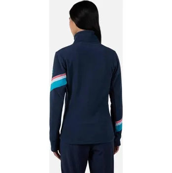 Dámská mikina Rossignol W STRAWPILE FLEECE FZ-DARK NAVY-mikina - 00M