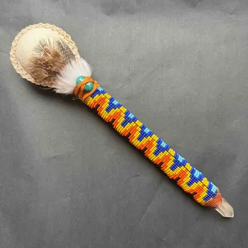 Maraca - chřestidlo Shipibo Visiones - Selva