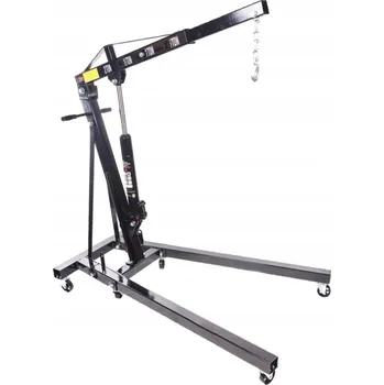 zvedák Dílenský jeřáb 2t hydraulický skládací Hever na motory