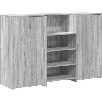 Psací stůl Obdélníkový psací stůl VidaXL 155 x 103,5 x 50 cm dub sonoma