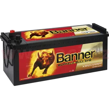Autobaterie 190Ah baterie, 1050A, levá BANNER Buffalo Bull EFB 514x223x195(220)