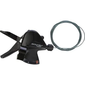 Řazení na kolo SHIMANO ATLUS SL-M2010-2L řadící páčka, 2 převodník, s objímkou, pouze levá - OEM