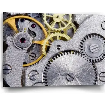 Obraz Sablio Obraz Hodinový strojek - 60x40 cm