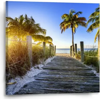 Obraz Sablio Obraz Cestička na pláž - 50x50 cm