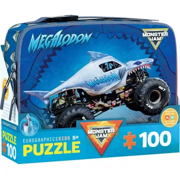 Puzzle Puzzle EUROGRAPHICS v termoobalu Megalodon Monster Jam 100 dílků